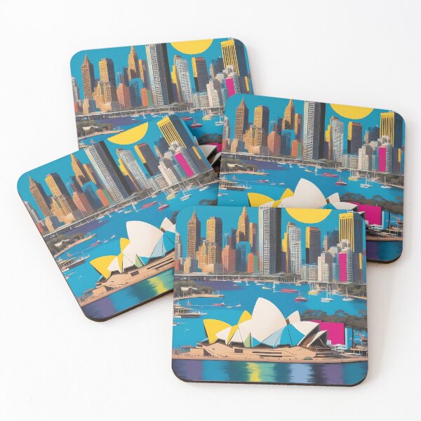 Item preview, Sydney, Australia, Pop Art style design designed and sold by CreativeSparkzz.