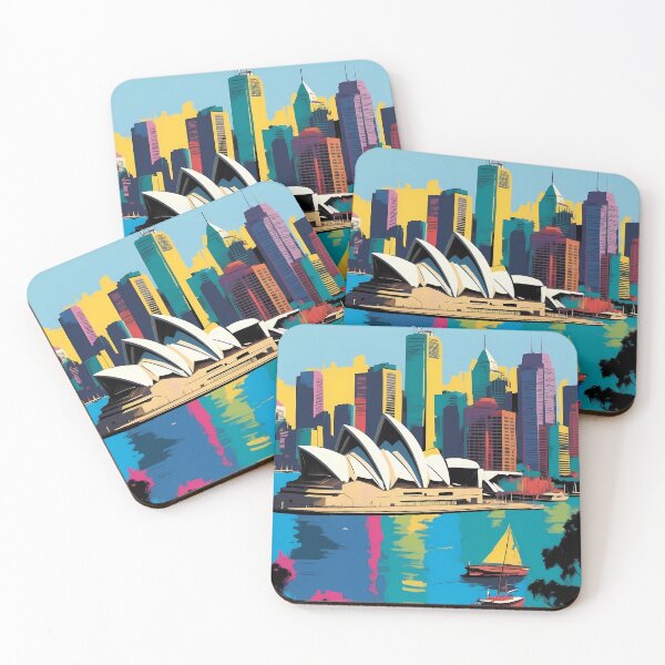 Item preview, Sydney, Australia, Pop Art style design designed and sold by CreativeSparkzz.