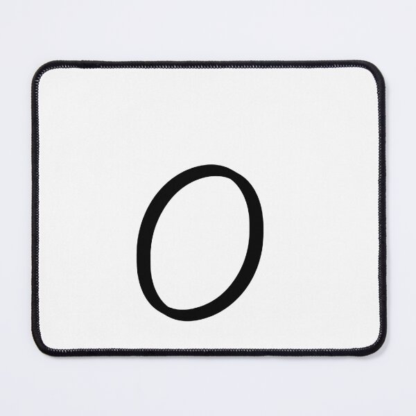 Item preview, Contemporary Geometric Lowercase Alphabet Artwork - Letter o designed and sold by uncoXab.
