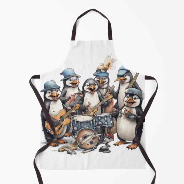 Item preview, pinguinos musicales designed and sold by redmoon64.