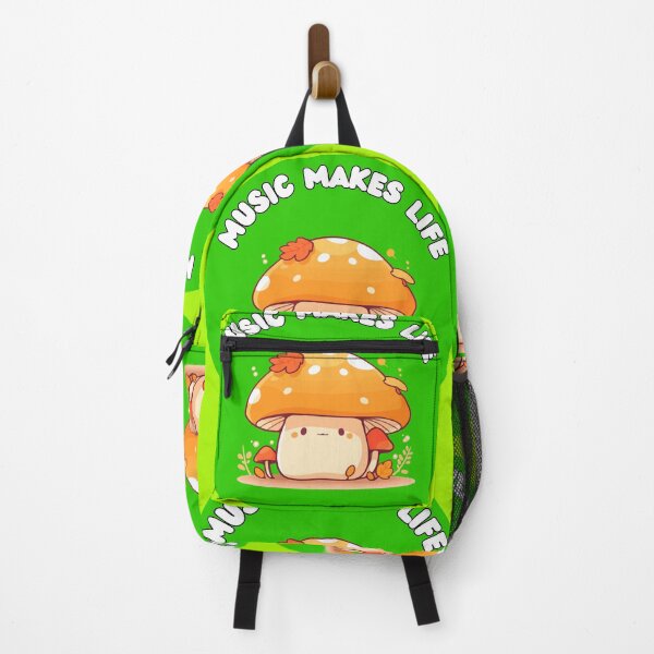 Item preview, kawaii Fungi & Music designed and sold by WuweiDG.