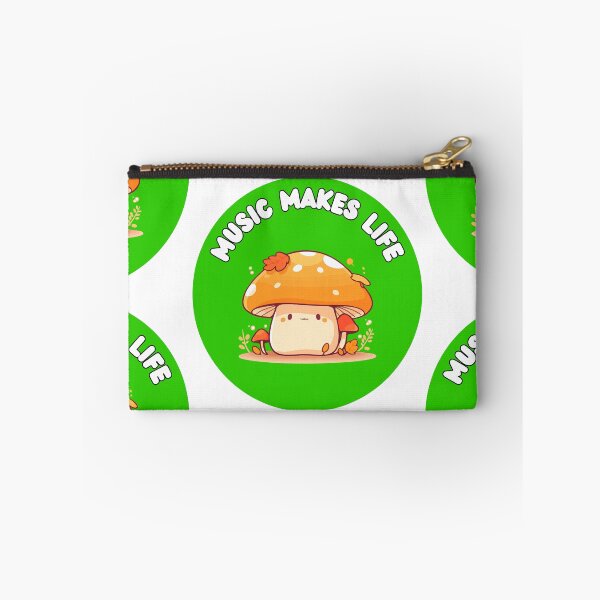 Item preview, kawaii Fungi & Music designed and sold by WuweiDG.