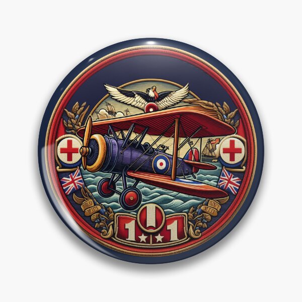 Item preview, WWI Aviation Patch designed and sold by BLUEiceberg.