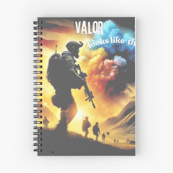 Item preview, Explosive Valor: Soldier Leading Troops designed and sold by ValorVerse.