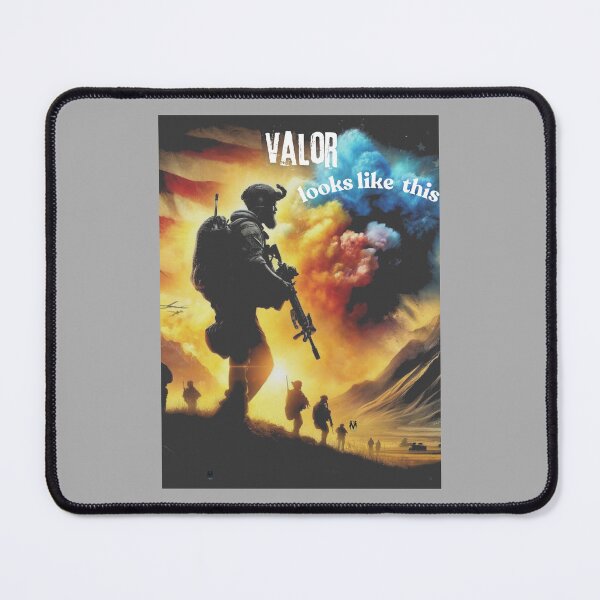 Item preview, Explosive Valor: Soldier Leading Troops designed and sold by ValorVerse.