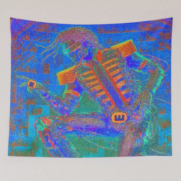 Item preview, *CAPTAIN EO FUTURISTIC PORTRAIT LEGEND DANCE MUSIC* designed and sold by Ralek.
