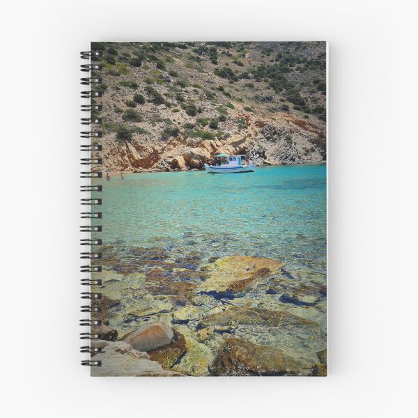 Item preview, Calm beach in Iraklia Island  designed and sold by GeorgiainCrete.