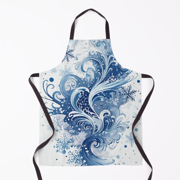 Item preview, Frozen Fury: Abstract Blizzard Art designed and sold by bb-15artstudio.