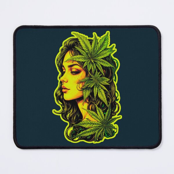Item preview, Weed girl designed and sold by GreenKingShop.
