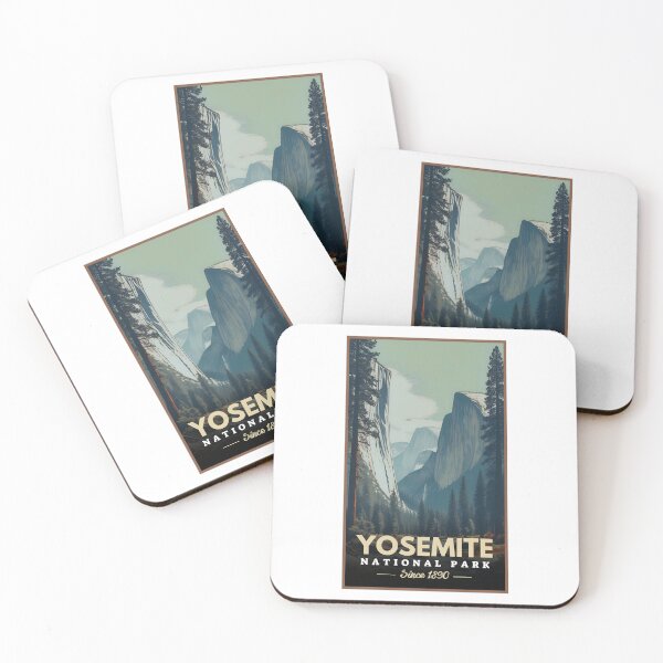 Item preview, Yosemite Retro Vintage National Park designed and sold by SantisLab.