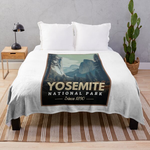 Item preview, Yosemite Retro Vintage National Park designed and sold by SantisLab.