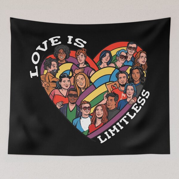 Item preview, Love Is Limitless designed and sold by Teetreasure2.