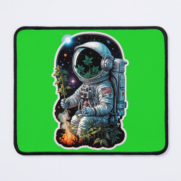 Item preview, Weed Astronaut  designed and sold by GreenKingShop.