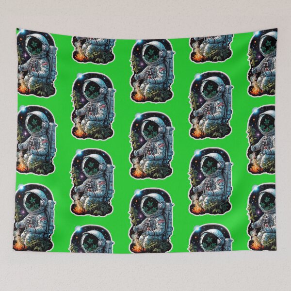 Item preview, Weed Astronaut  designed and sold by GreenKingShop.