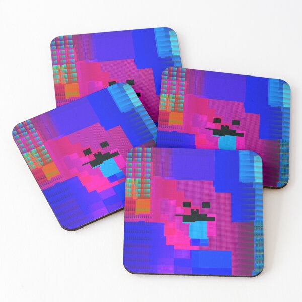 Item preview, Abstract Vibrant Weird Dog Face designed and sold by MusicArtAndGrind.