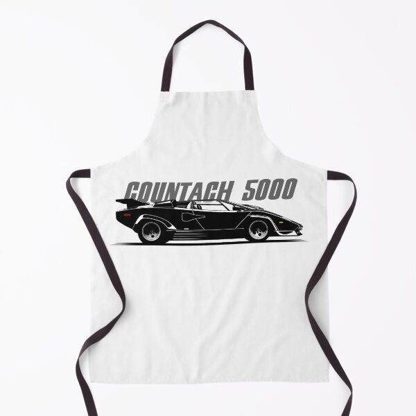 Item preview, Lamborghini Countach 5000 Side illustration designed and sold by blackdogshop.
