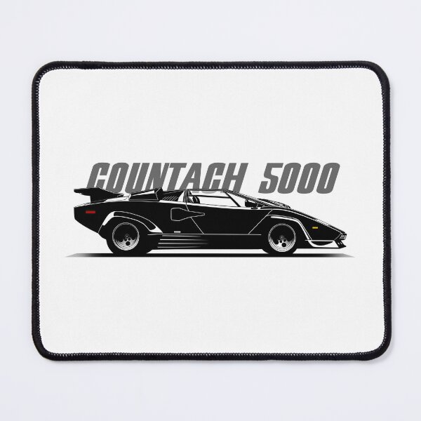 Item preview, Lamborghini Countach 5000 Side illustration designed and sold by blackdogshop.