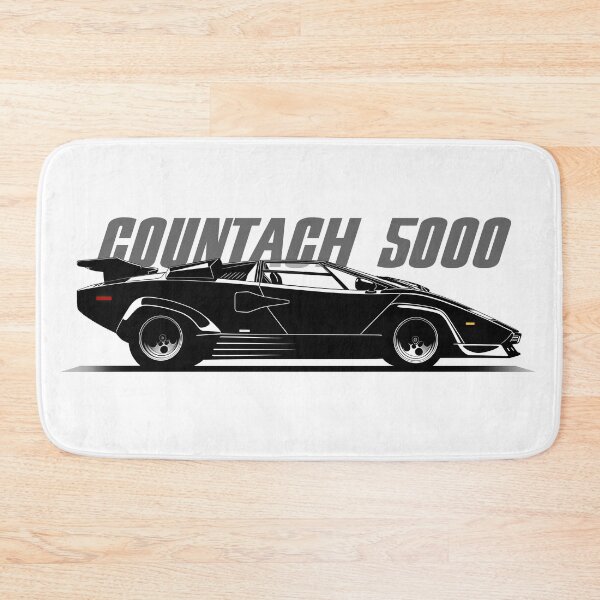 Item preview, Lamborghini Countach 5000 Side illustration designed and sold by blackdogshop.