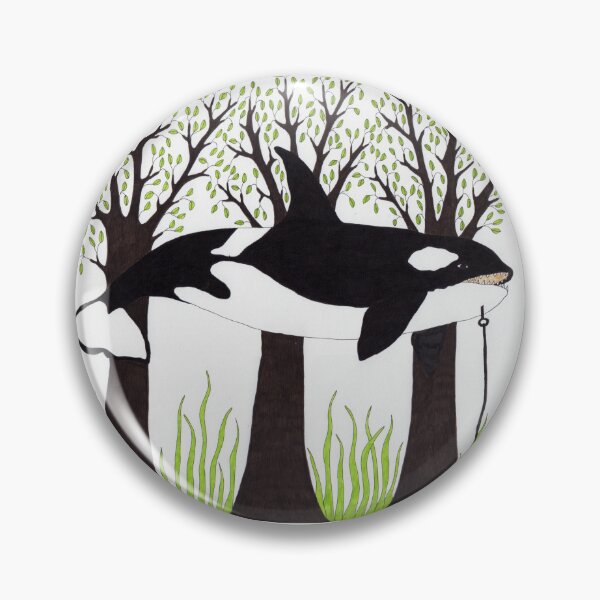 Item preview, Orca & Penguin Drawing  designed and sold by KakiDimock.