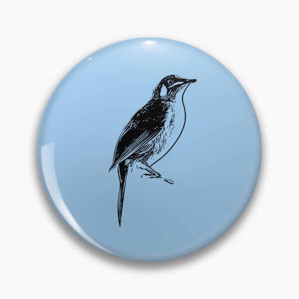 Item preview, Cryptic Honeyeater Black Design  designed and sold by designsasstultd.