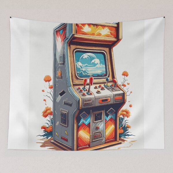 Item preview, Gaming Classics: Vintage Arcade Machines designed and sold by bb-15artstudio.