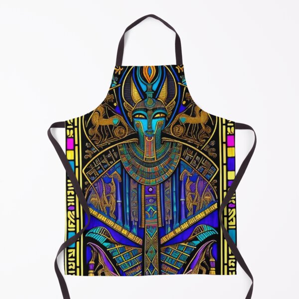 Item preview, Abstract Ancient Egyptian Art Anubis designed and sold by TheDarkWardrobe.