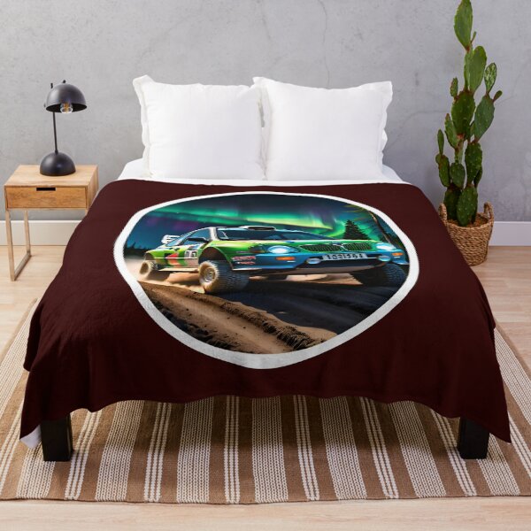 Item preview, Rally Dirt Racing Car With Aurora Borealis designed and sold by TheArtOfPat.