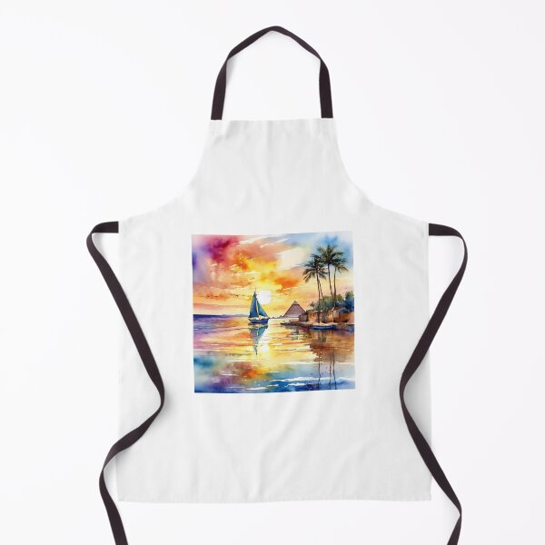 Item preview, Sunset at Piramide Port designed and sold by ZeusGallery.