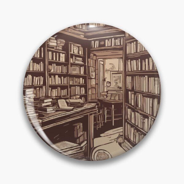 Item preview, Literary Treasures: Vintage Bookstores designed and sold by bb-15artstudio.