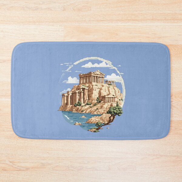 Item preview, 8bit Acropolis of Athens designed and sold by LeftImpressed.