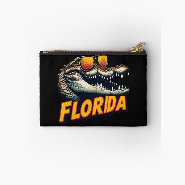 Item preview, Florida Funny Alligator in Sunglasses designed and sold by TomFrontierArt.