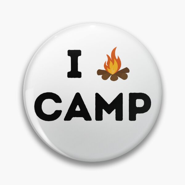 Item preview, I Fire Camp designed and sold by BasecampShop.