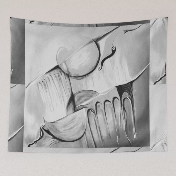 Item preview, Moonsun, variation in black - white designed and sold by TiramisuArt.