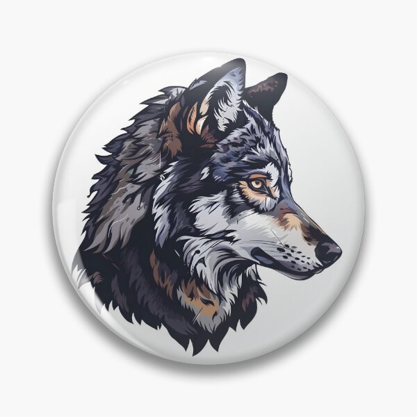 Item preview, wolf digital ink technique designed and sold by marco2r.
