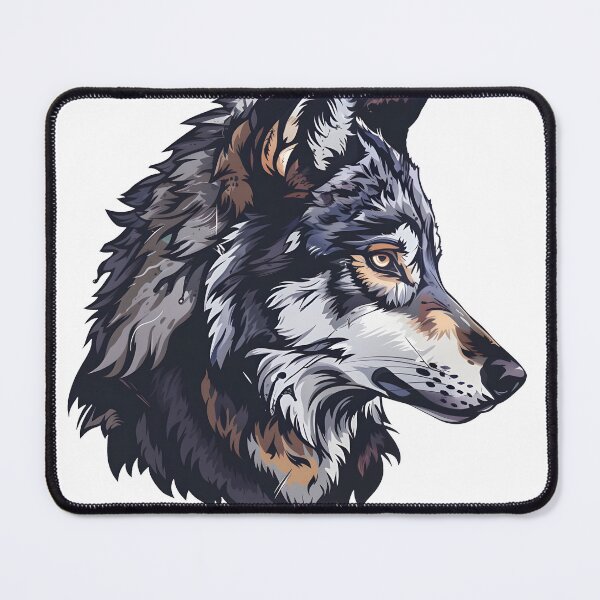 Item preview, wolf digital ink technique designed and sold by marco2r.
