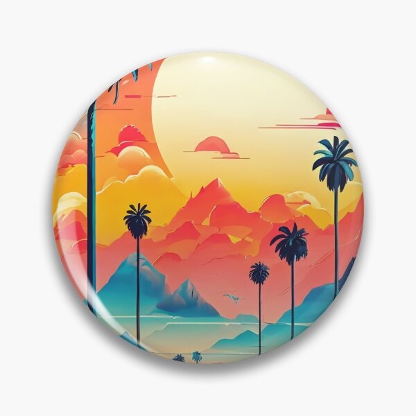 Item preview, tropical landscape with cars designed and sold by redmoon64.
