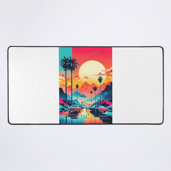 Item preview, tropical landscape with cars designed and sold by redmoon64.