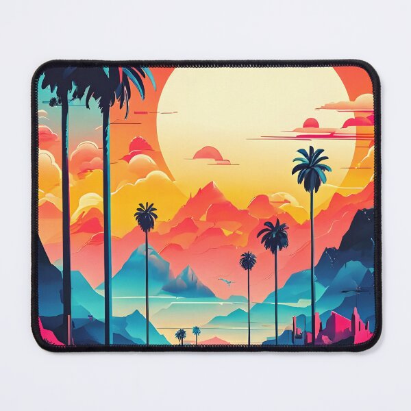 Item preview, tropical landscape with cars designed and sold by redmoon64.