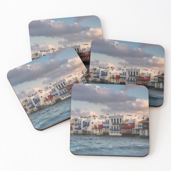 Item preview, Little Venice Sunrise on the Windy Island of Mykonos designed and sold by Rebecca Herranen.