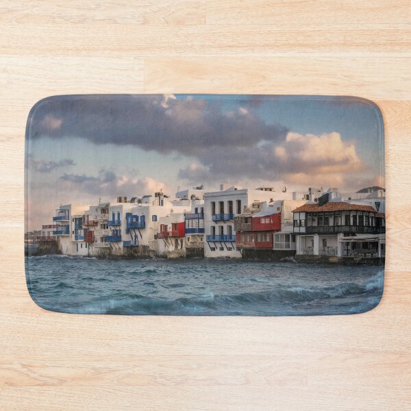Item preview, Little Venice Sunrise on the Windy Island of Mykonos designed and sold by Rebecca Herranen.