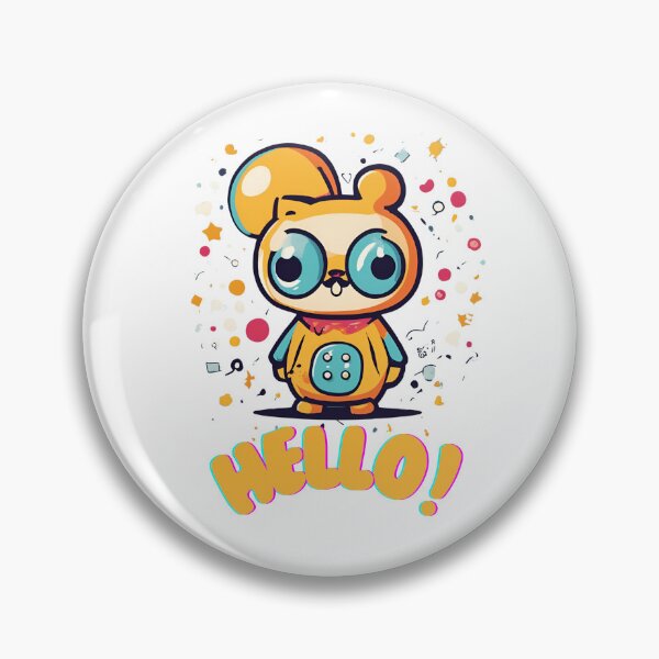 Item preview, hello funny and colorful t-shirt , ai designs generated  designed and sold by Qaizo.