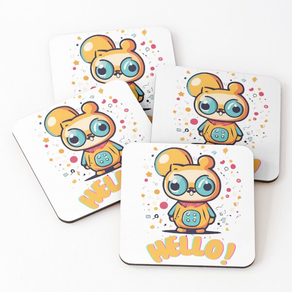 Item preview, hello funny and colorful t-shirt , ai designs generated  designed and sold by Qaizo.