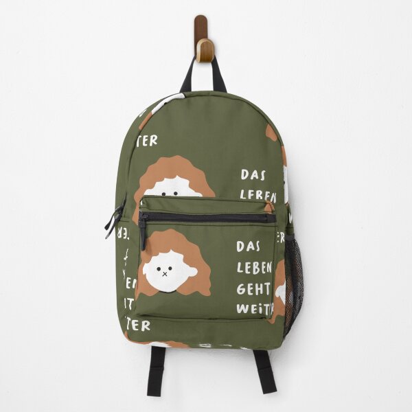 Item preview, Das Leben geht weiter | Cute Girl Illustration designed and sold by RM-Journey.