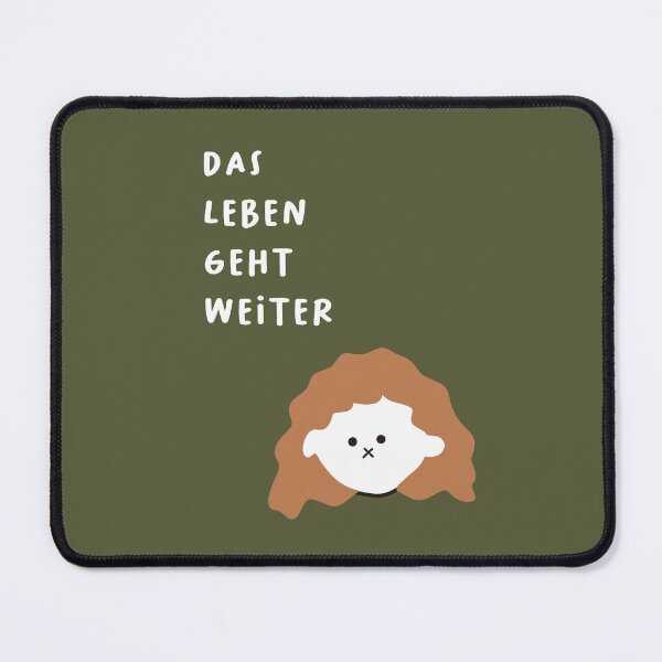 Item preview, Das Leben geht weiter | Cute Girl Illustration designed and sold by RM-Journey.