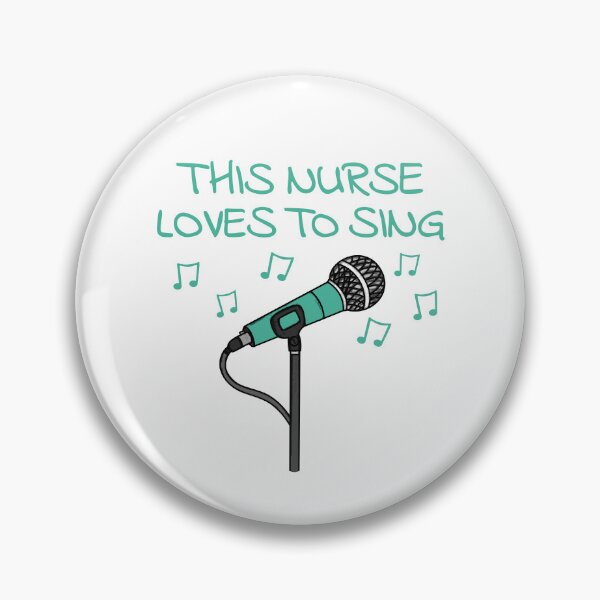 Item preview, This Nurse Loves To Sing, Singing Singer Musician designed and sold by doodlerob.