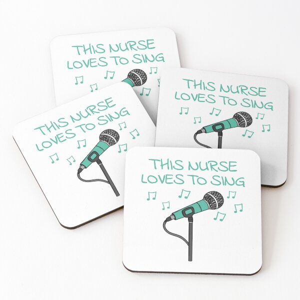Item preview, This Nurse Loves To Sing, Singing Singer Musician designed and sold by doodlerob.