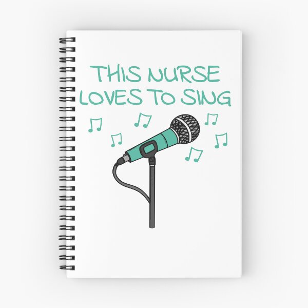 Item preview, This Nurse Loves To Sing, Singing Singer Musician designed and sold by doodlerob.