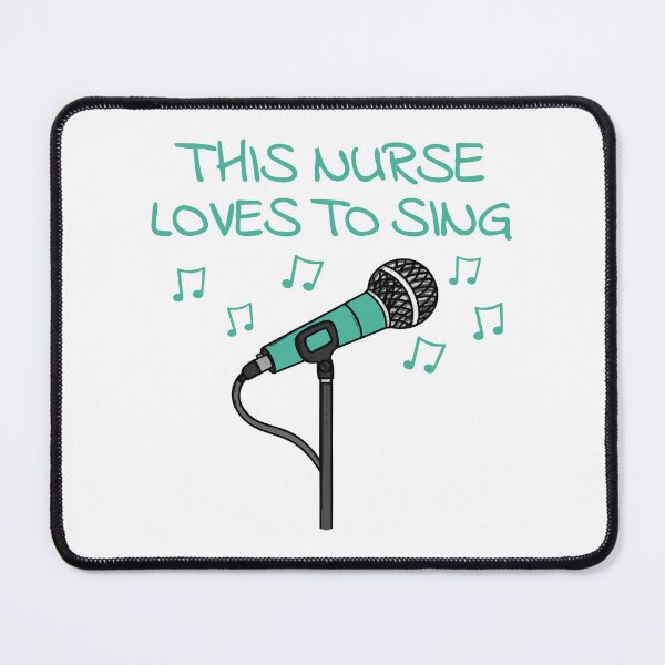 Item preview, This Nurse Loves To Sing, Singing Singer Musician designed and sold by doodlerob.