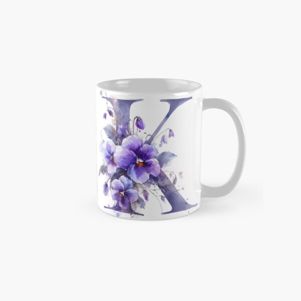 VIOLETS LETTER K Classic Mug