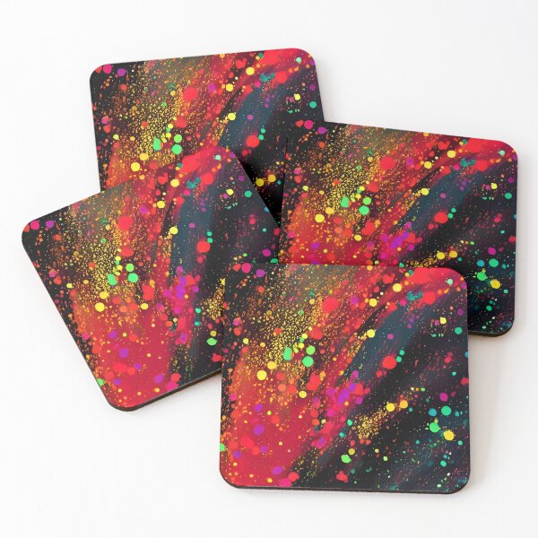 Item preview, Printed image of paint splatters v5 designed and sold by JaReVa.